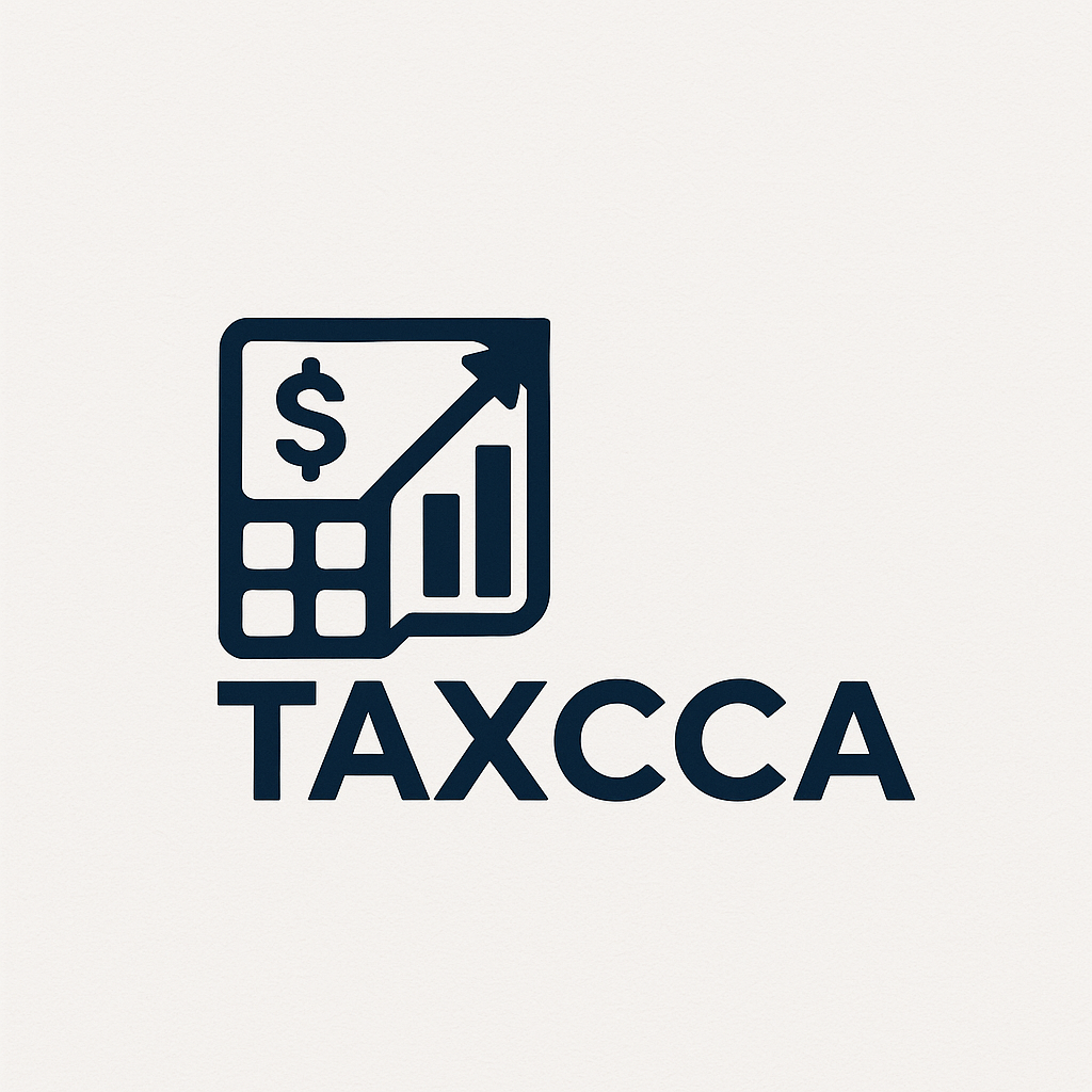 The logo of TAXCCA